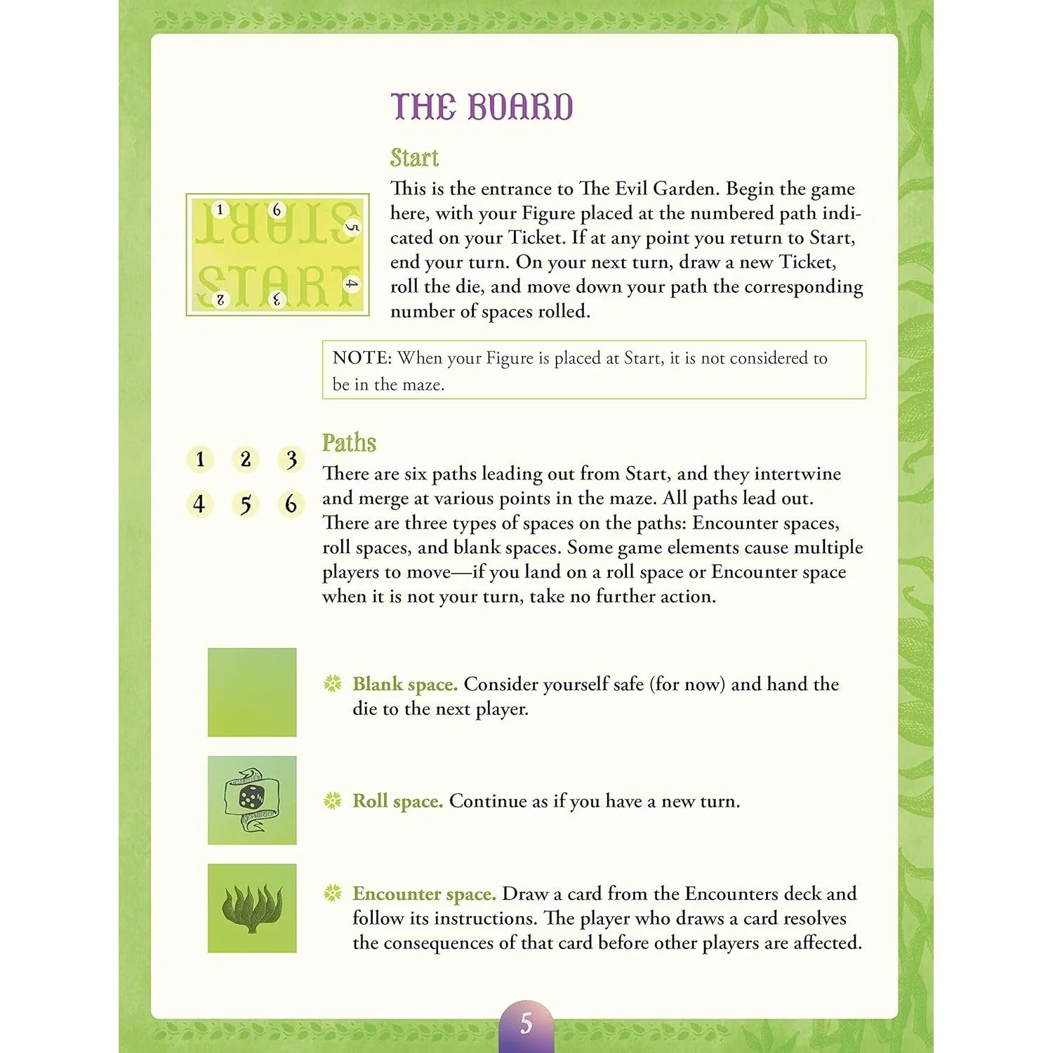 ESCAPE FROM THE EVIL GARDEN AN EDWARD GOREY BOARD GAME - Image 3