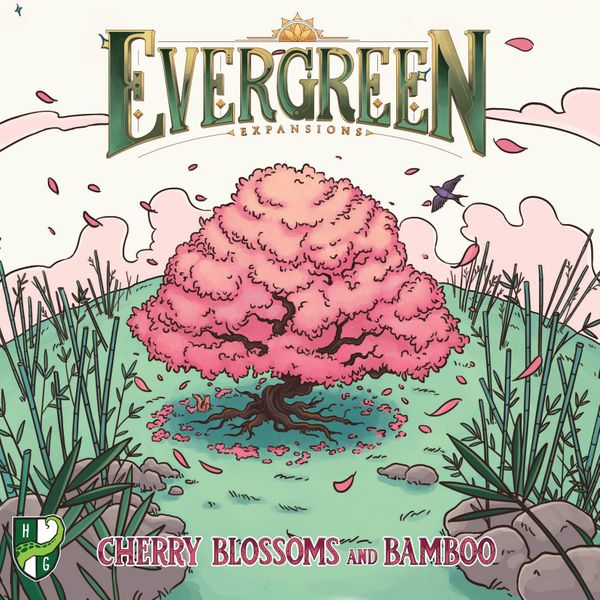 EVERGREEN CHERRY BLOSSOMS AND BAMBOO