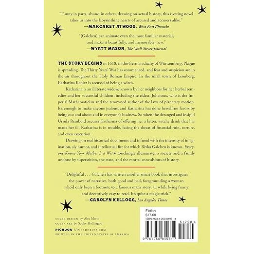 EVERYONE KNOWS YOUR MOTHER IS A WITCH: A NOVEL BY RIVKA CALCHEN - Image 2