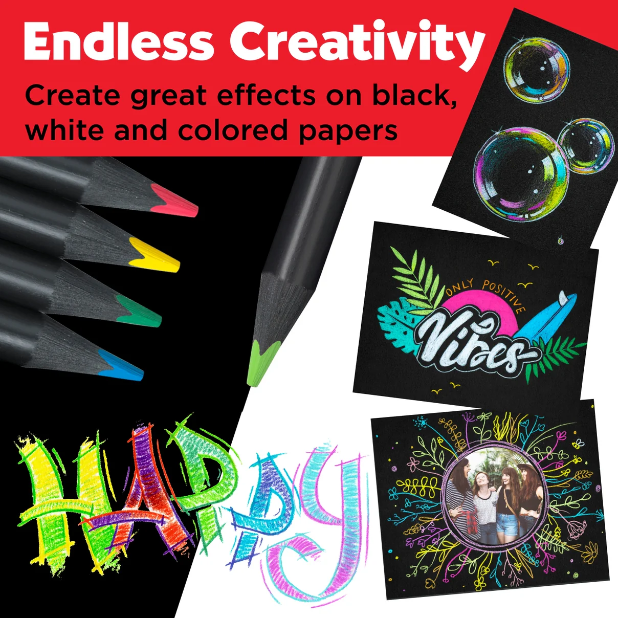 FABER-CASTELL SUPER SOFT COLOR PENCIL SET: BLACK EDITION - Image 3