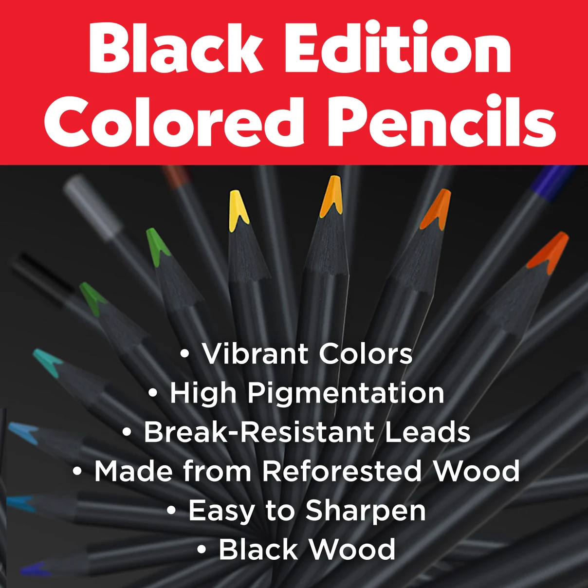 FABER-CASTELL SUPER SOFT COLOR PENCIL SET: BLACK EDITION - Image 4