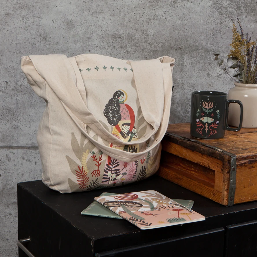 FAR AND AWAY CANVAS TOTE BAG BY DANICA STUDIO - Image 2