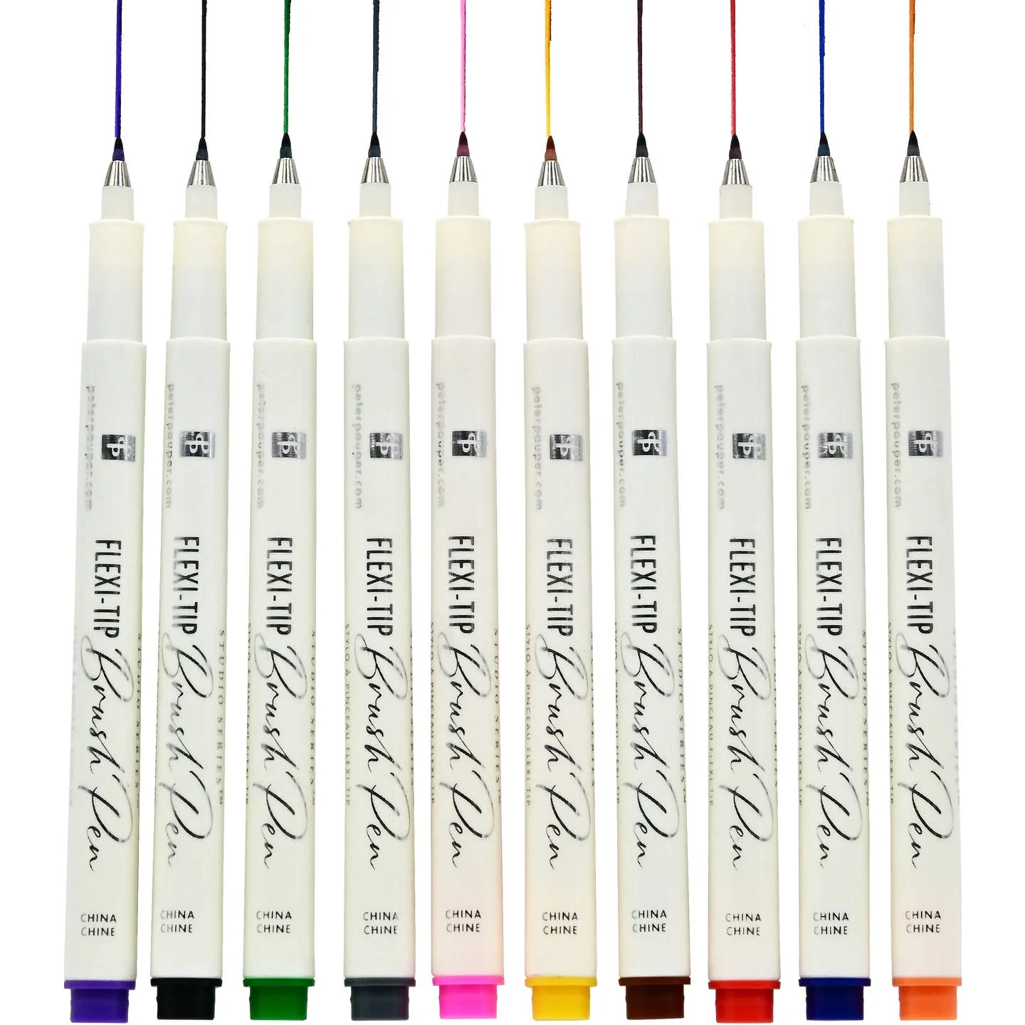 FLEXI-TIP BRUSH PEN SET - Image 2