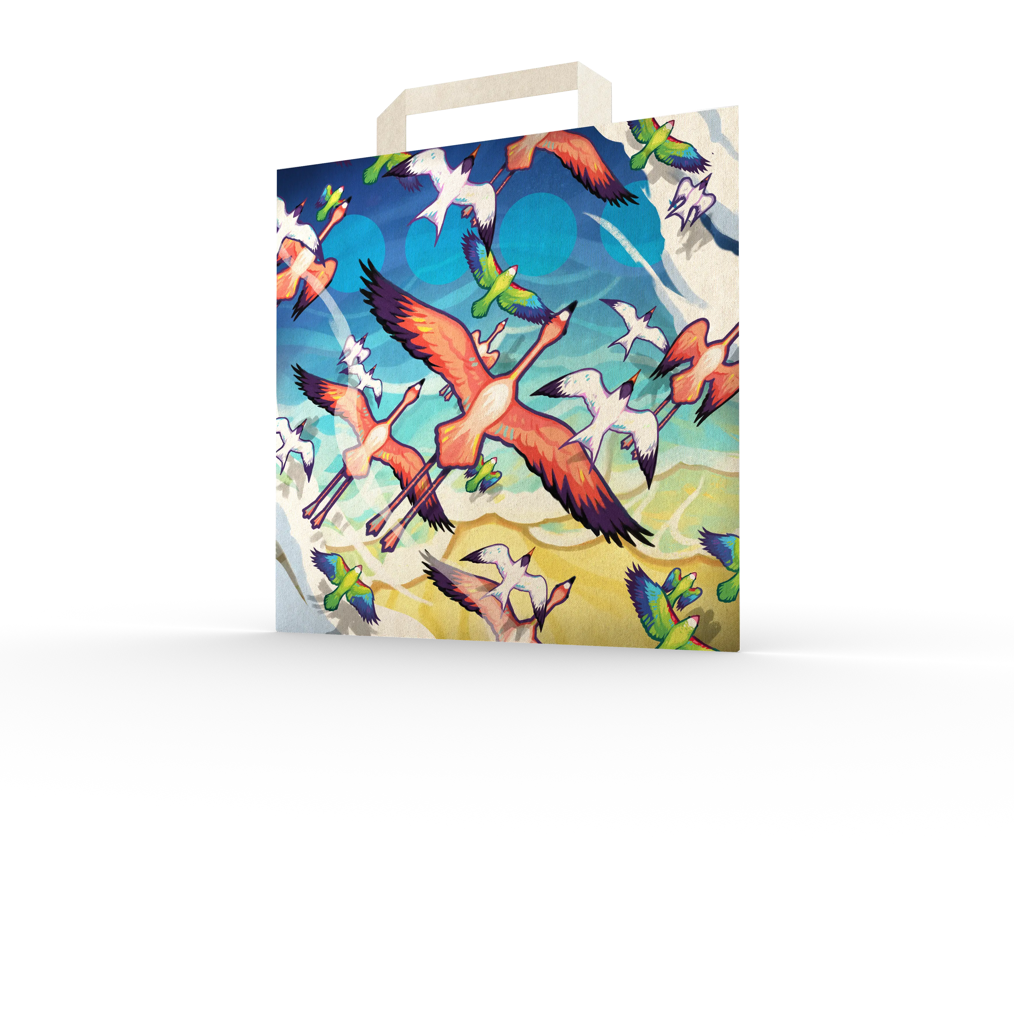FLOCK! TOTE BAG