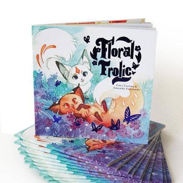 FLORAL FROLIC FOX CHILDREN'S BOOK - BOOK 1 OF THE FLORAL FROLIC SERIES