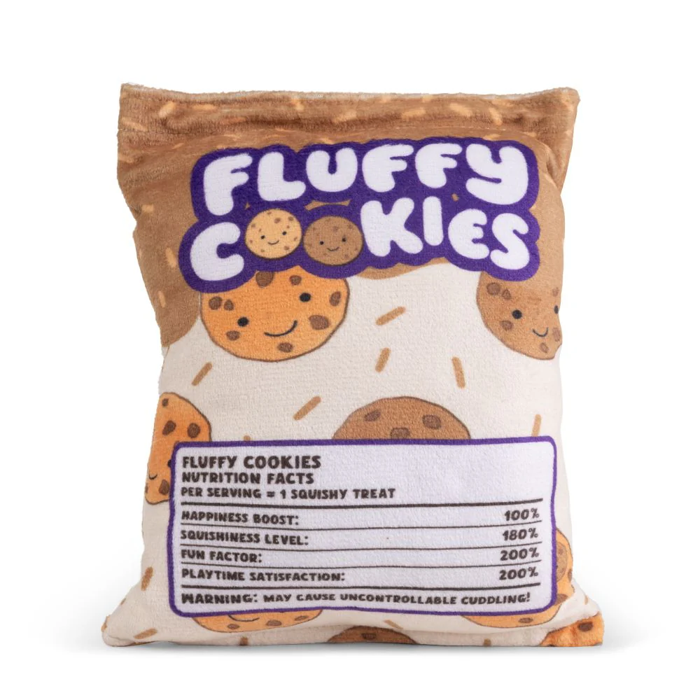 FLUFFY COOKIES SQUISHY SNACKS SACK - Image 4