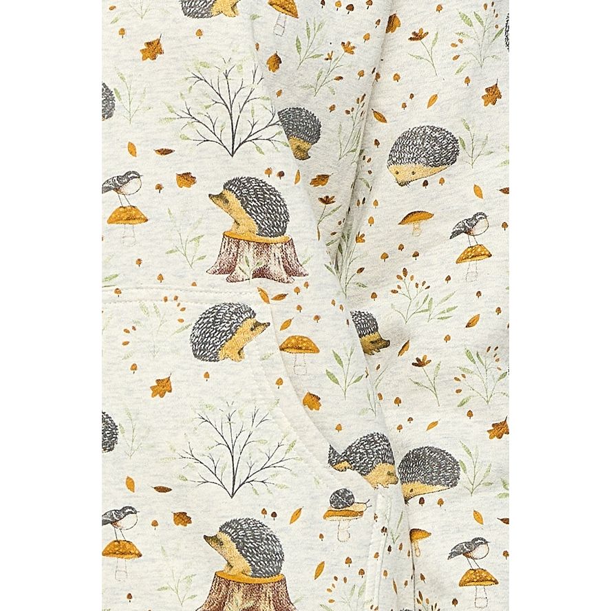 FOREST HEDGEHOG ZIP HOODIE - Image 2