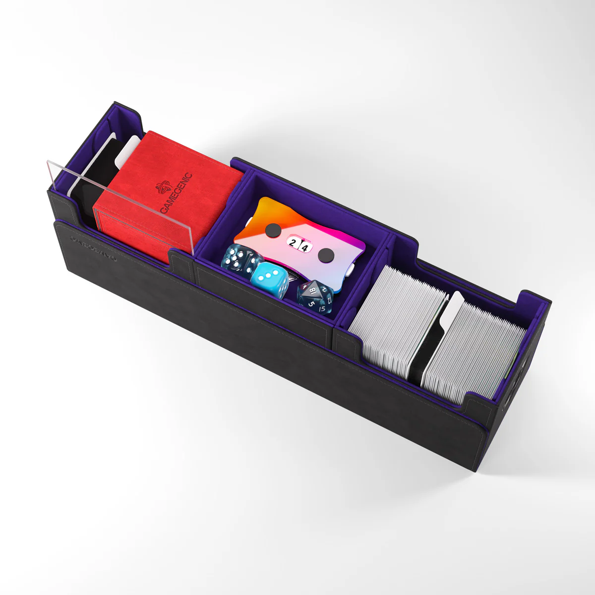 GAMEGENIC THE ACADEMIC 266+ XL BLACK/PURPLE - Image 11