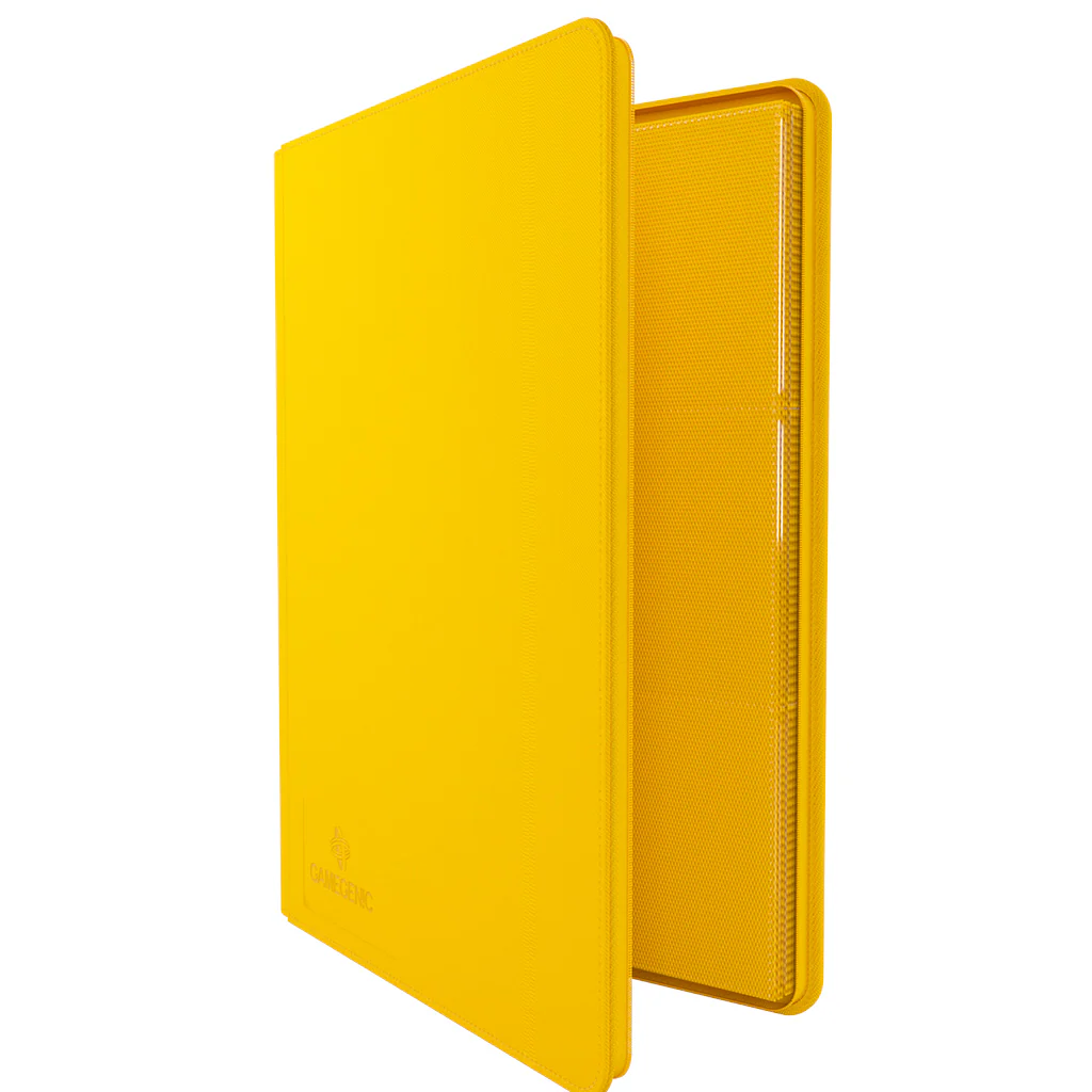 GAMEGENIC ZIP-UP ALBUM 18-POCKET YELLOW