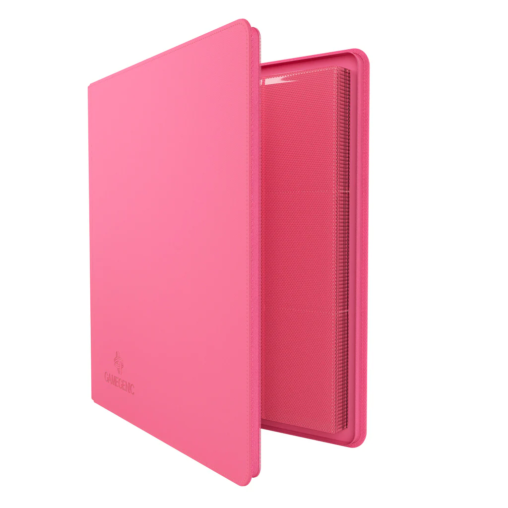 GAMEGENIC ZIP-UP ALBUM 24-POCKET PINK