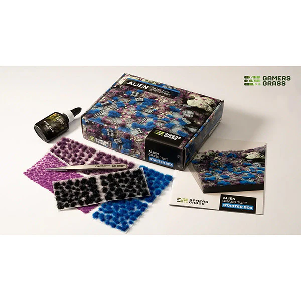 GAMERS GRASS ALIEN GRASS TUFT STARTER BOX