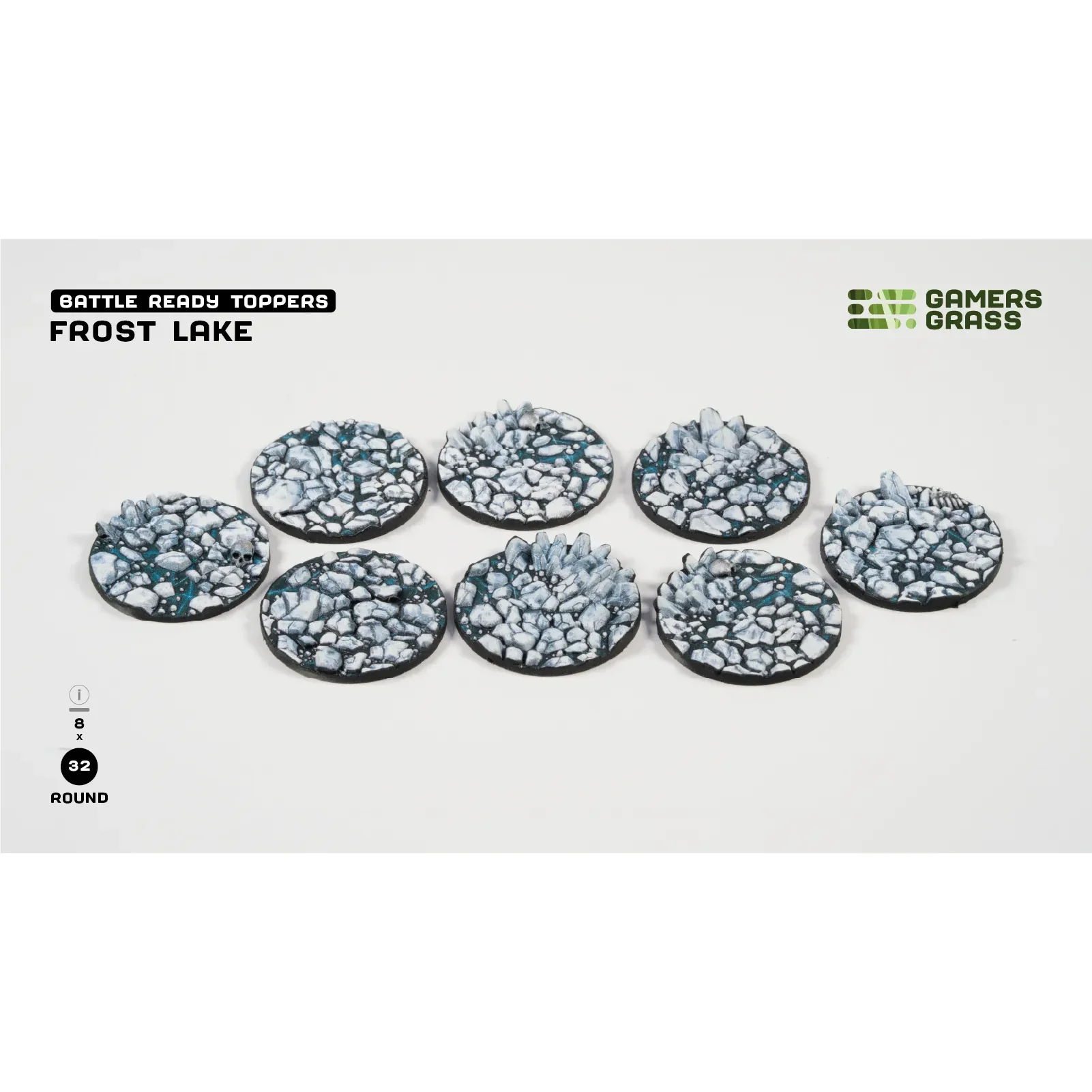 GAMER'S GRASS BATTLE READY BASE TOPPERS - FROST LAKE - Image 5