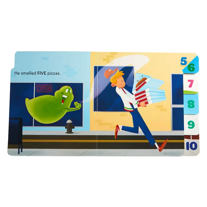 GHOSTBUSTERS 1 TO 10 SLIMER'S LOOSE AGAIN BOARD BOOK - Image 3