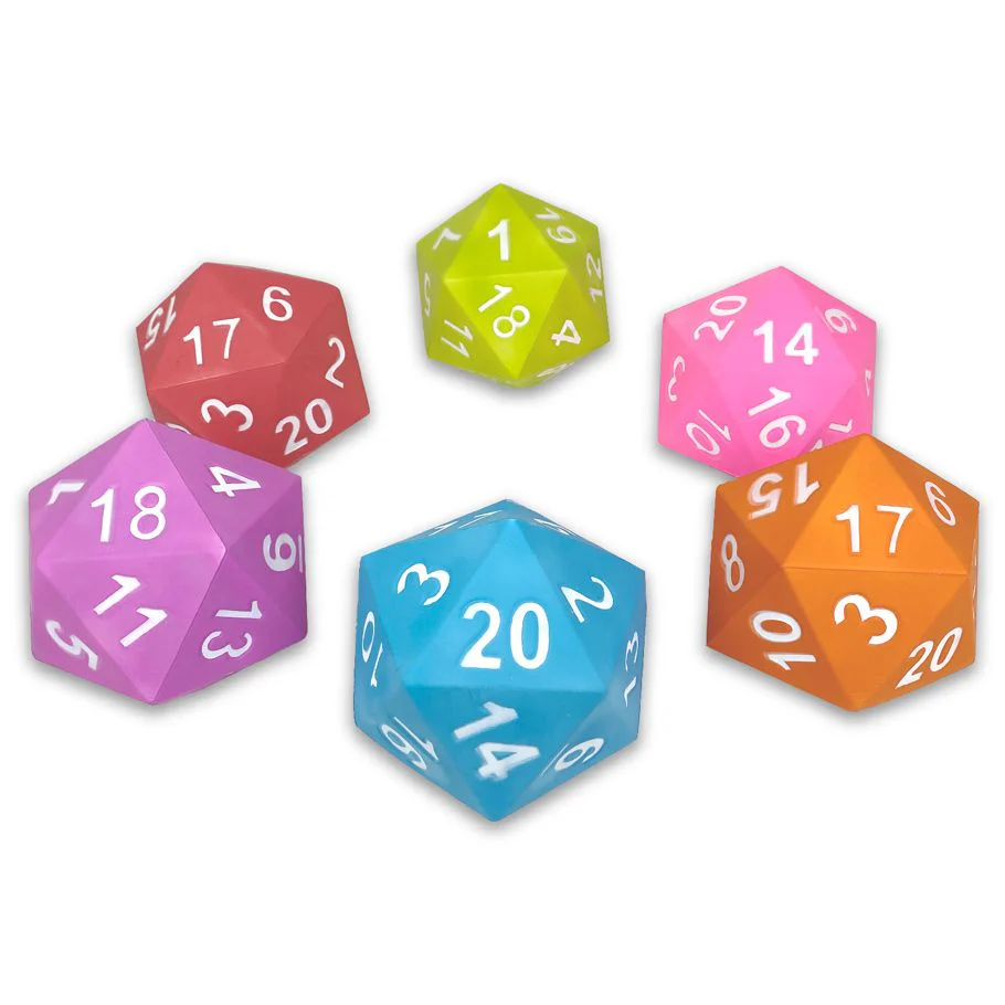GIANT FOAM D20 (1 RANDOM D20) - Image 2