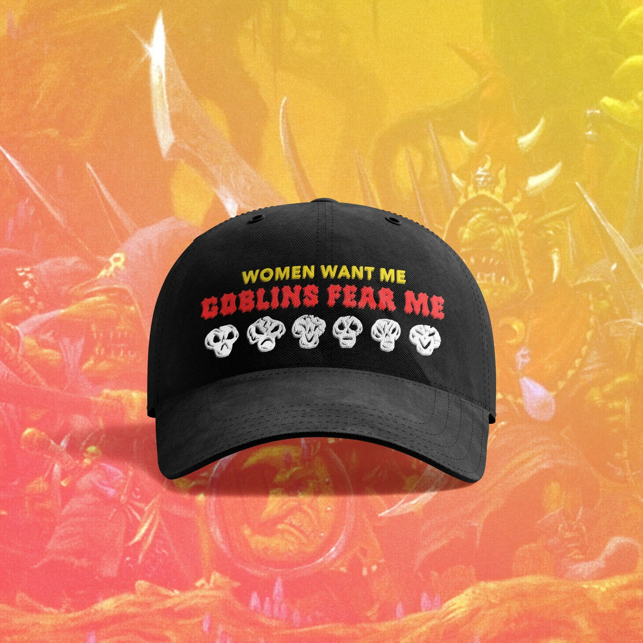 GOBLINS FEAR ME HAT