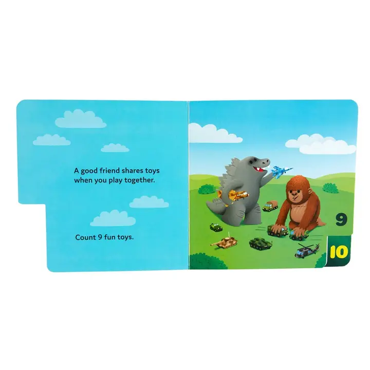 GODZILLA VS. KONG SOMETIMES FRIENDS FIGHT BOARD BOOK - Image 4