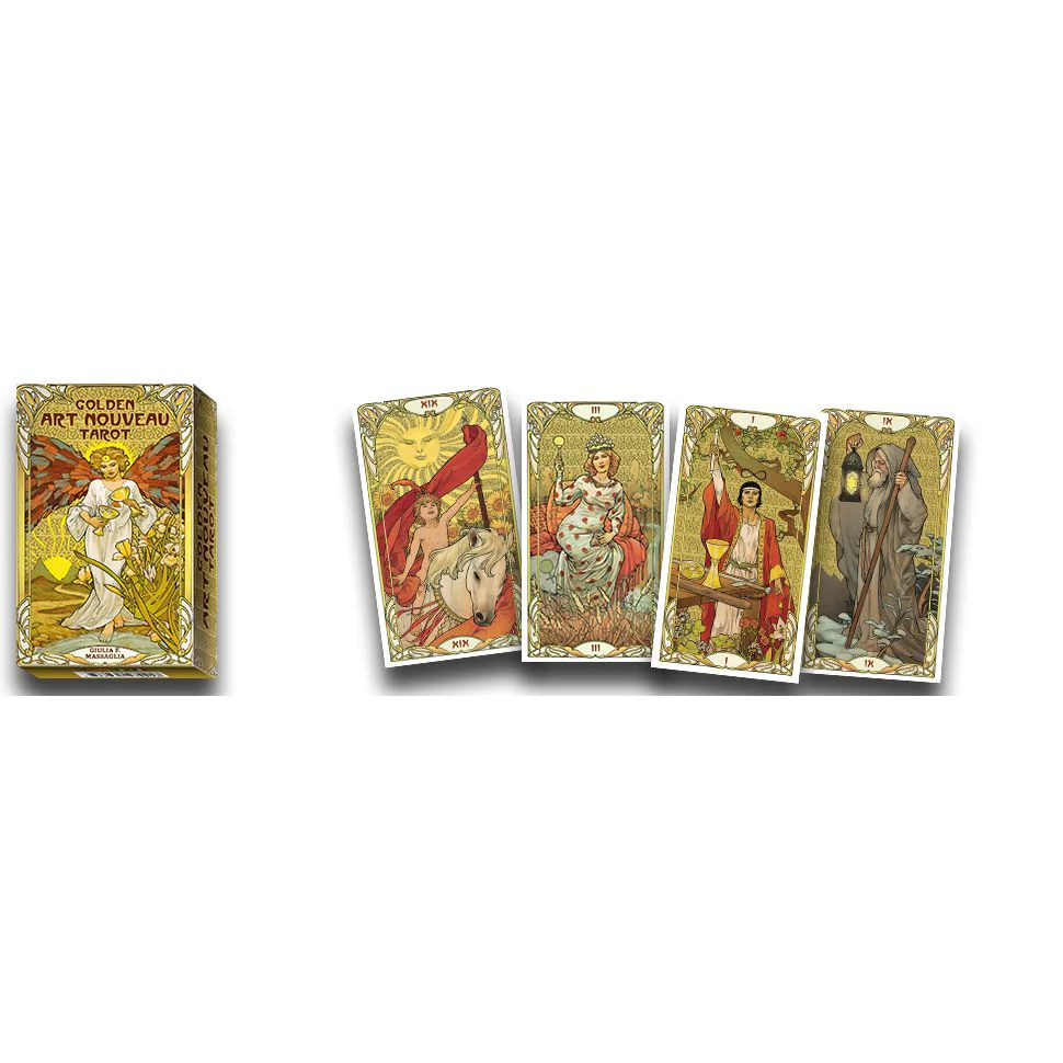 GOLDEN ART NOUVEAU TAROT - Image 4