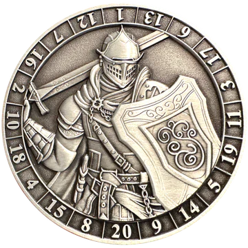 GOLIATH DICE COIN - D20 PALADIN