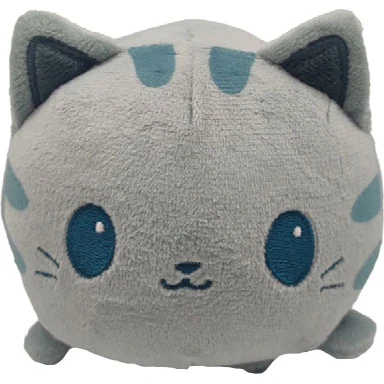 GRAY CAT PLUSHIE TOTE BAG