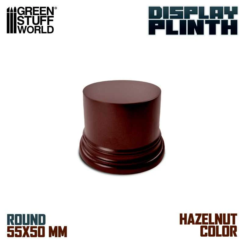GSW BROWN ROUND PLINTH 5.5CM