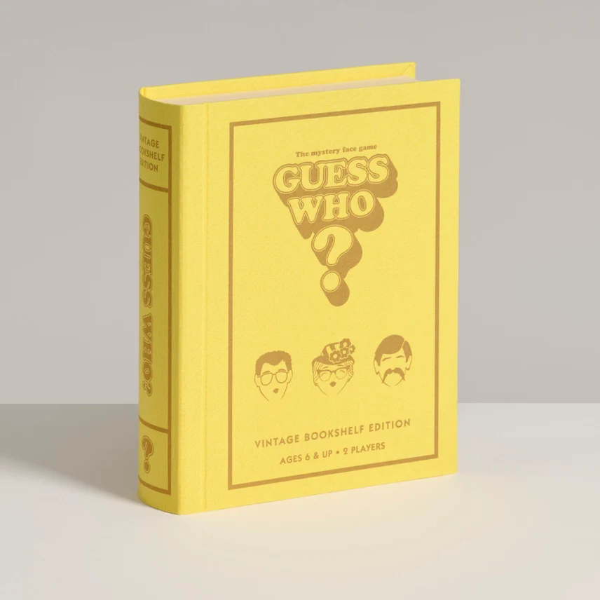 GUESS WHO? VINTAGE BOOKSHELF EDITION
