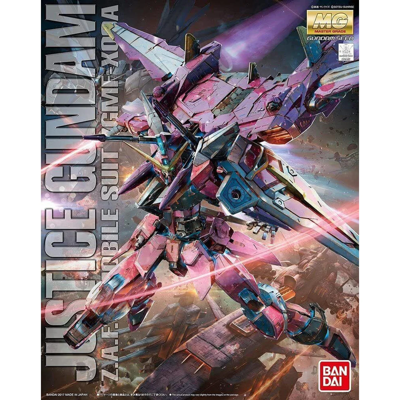 GUNDAM ZGMF-X09A JUSTICE "GUNDAM SEED" MASTER GRADE