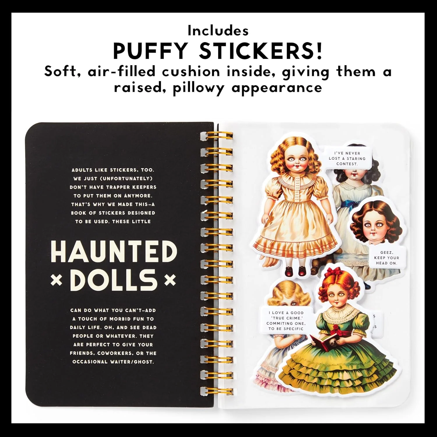 HAUNTED DOLLS STICKER BOOK - Image 4