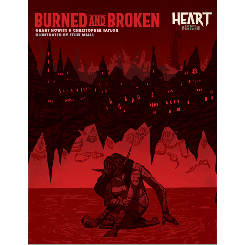 HEART BURNED AND BROKEN