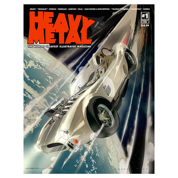 HEAVY METAL MAGAZINE ISSUE #1 - Image 4