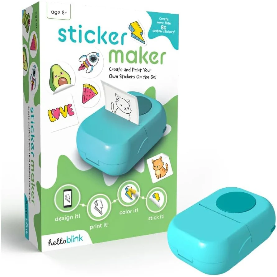 HELLO BLINK STICKER MAKER