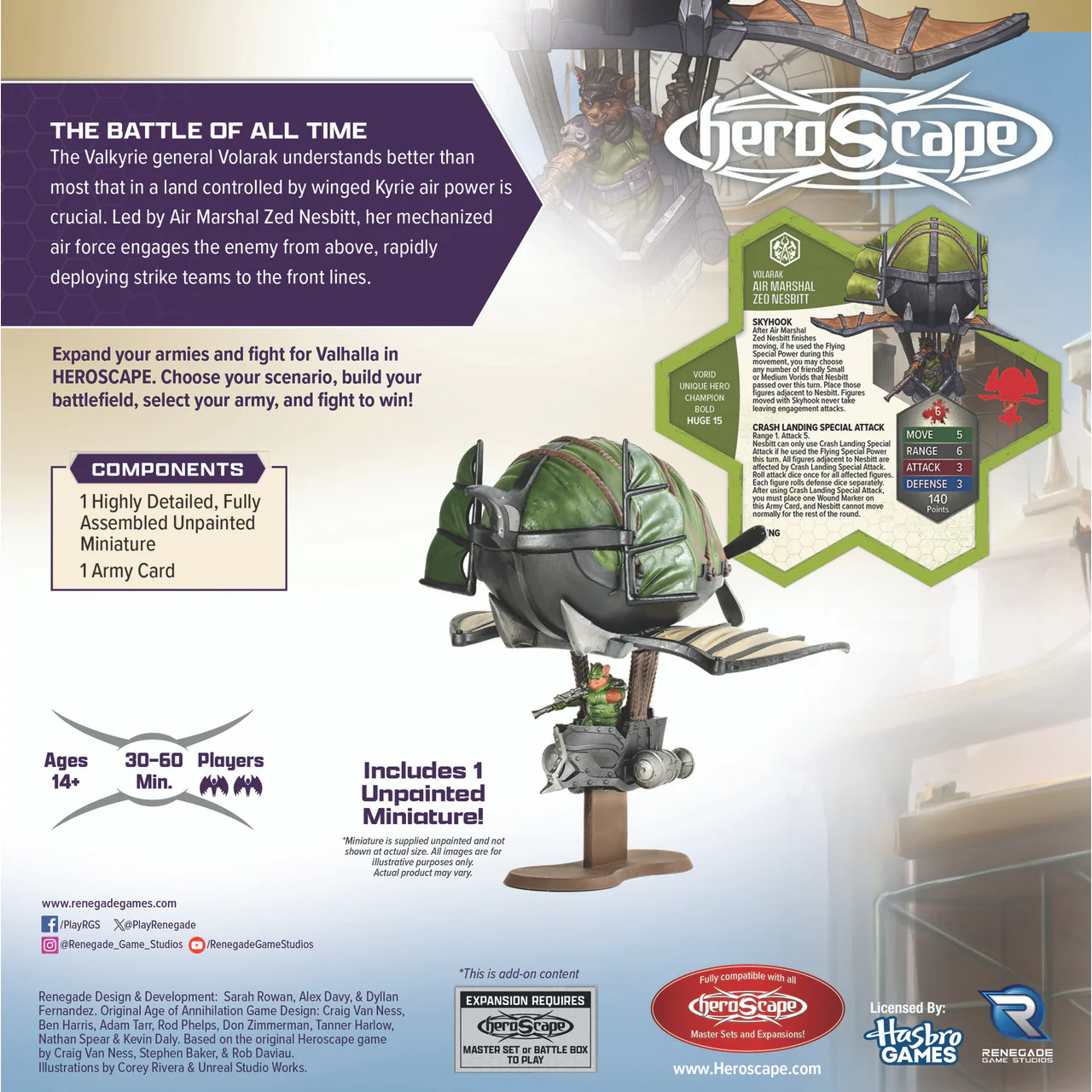 HEROSCAPE BOILING TENSION AIR MARSHALL ZED NESBITT EXPANSION - Image 2