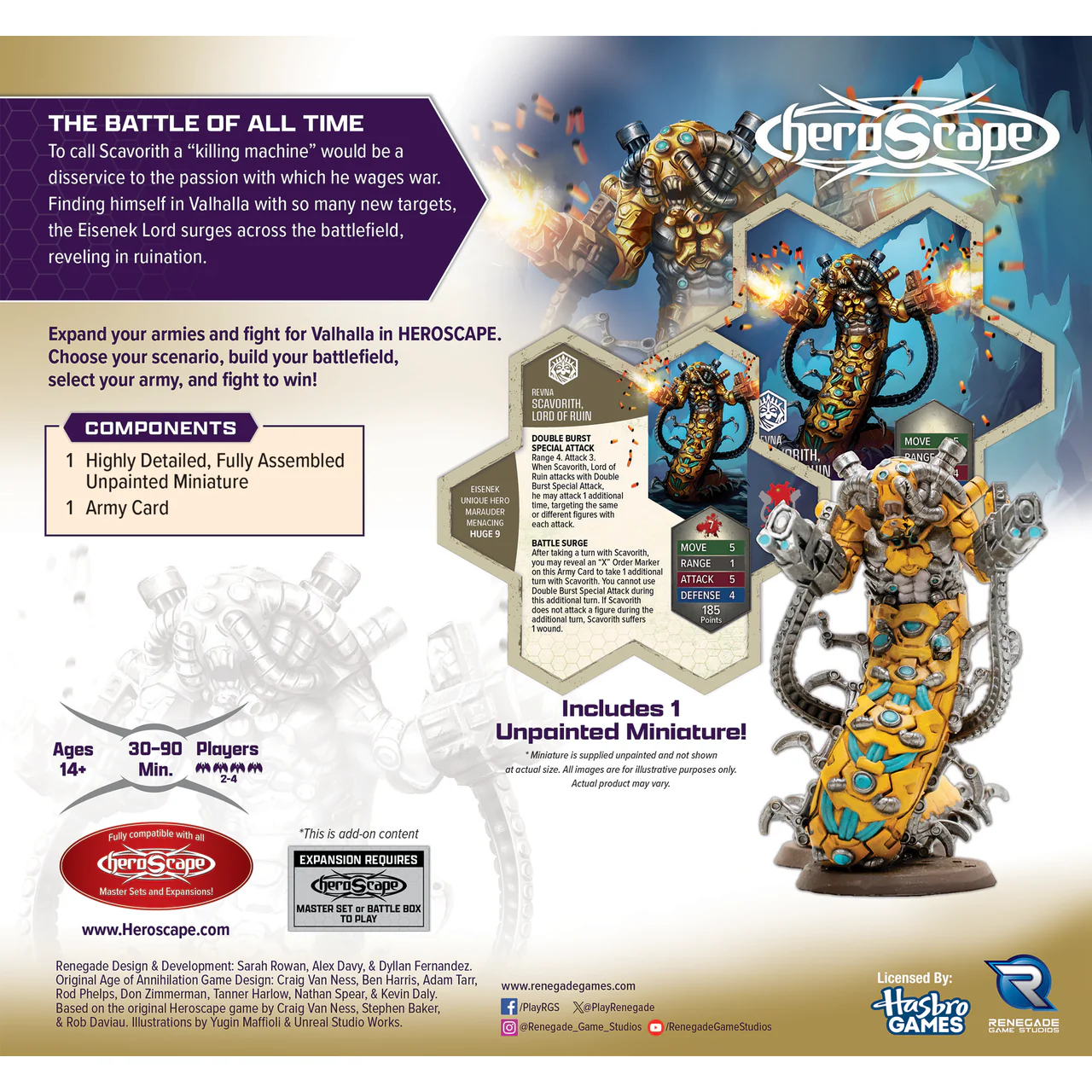 HEROSCAPE BOILING TENSION - SCAVORITH LORD OF RUIN - Image 2