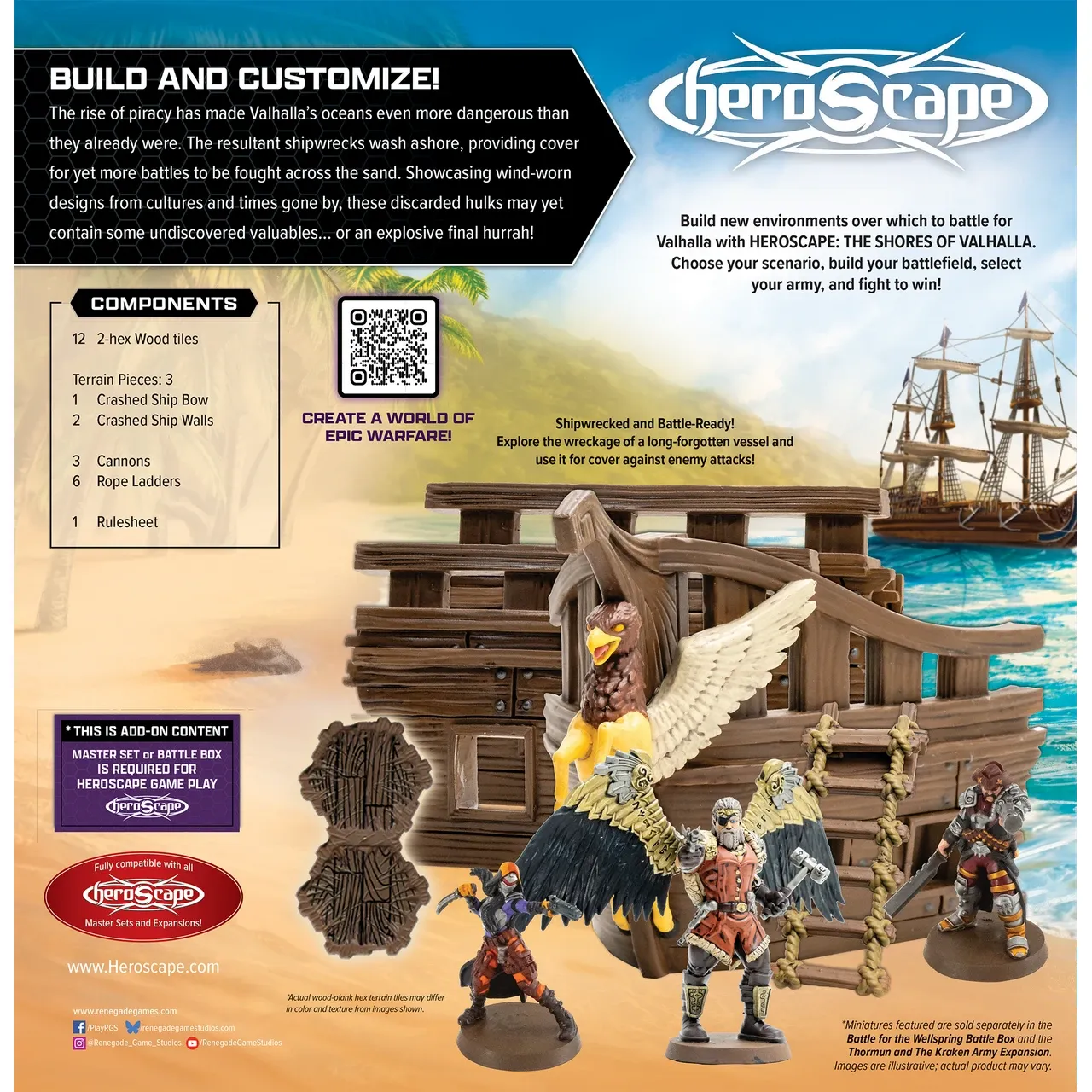 HEROSCAPE THE SHORES OF VALHALLA TERRAIN EXPANSION - Image 2