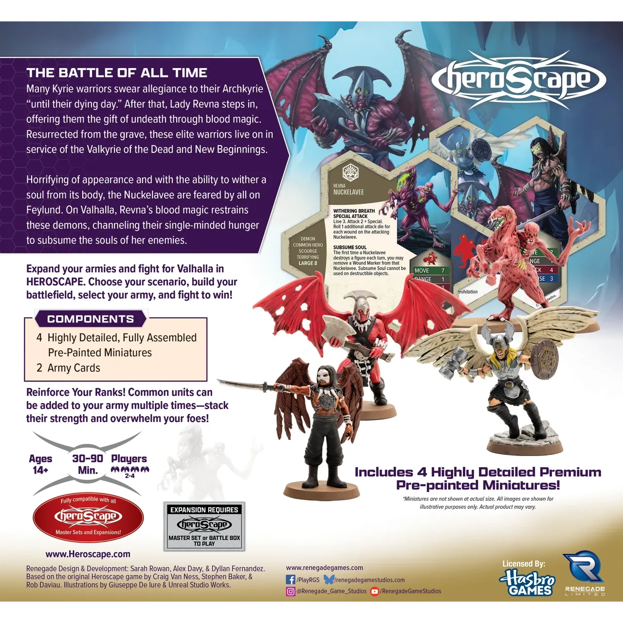 HEROSCAPE THORMUN'S THUNDER PREMIUM PAINTED EDITION REVENANTS OF REVNA AND NUCKELAVEE - Image 2