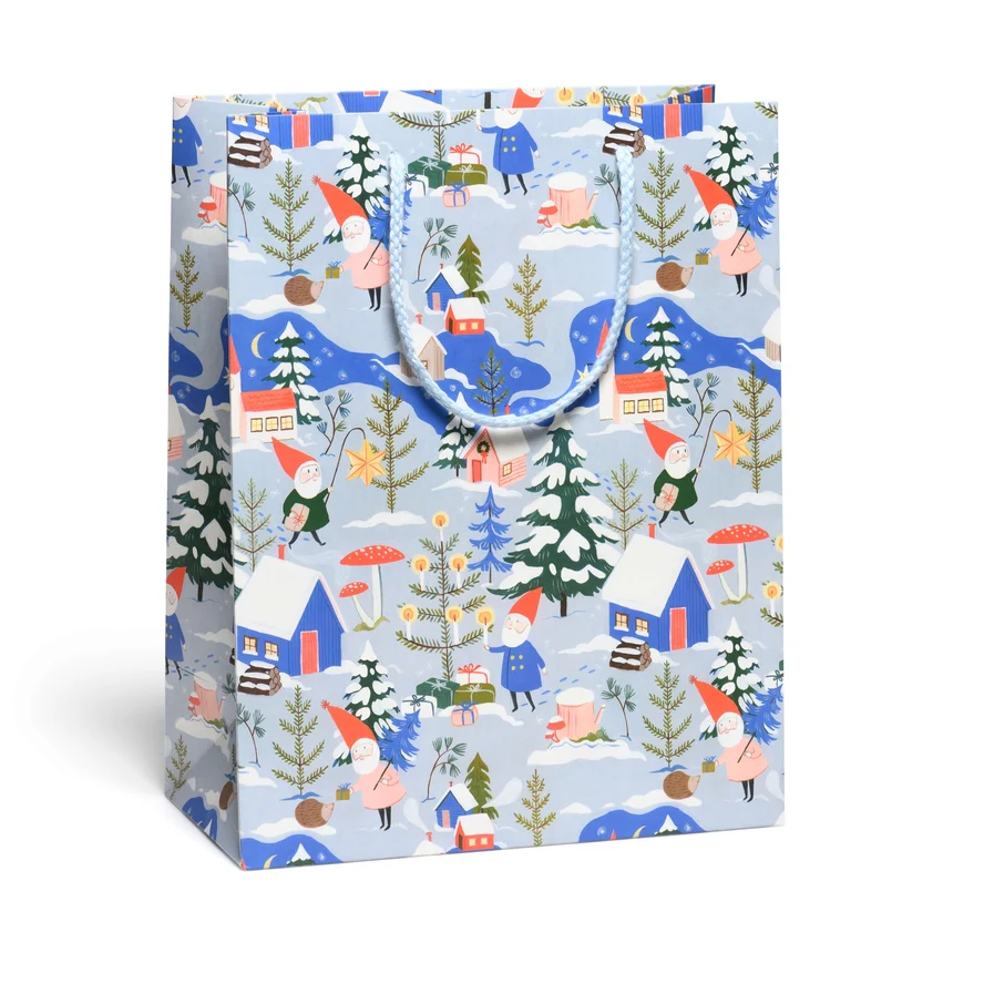 HOLIDAY GNOMES GIFT BAGS