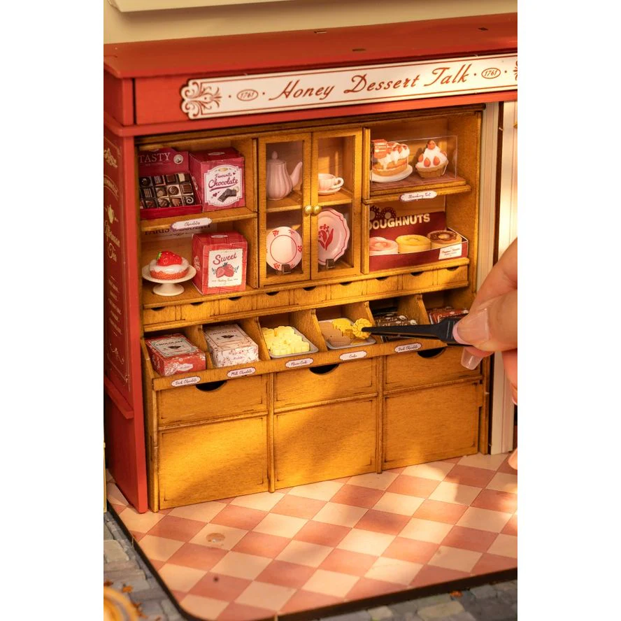 HONEY DESSERT TALK 3-D WOODEN MINIATURE KIT - Image 3