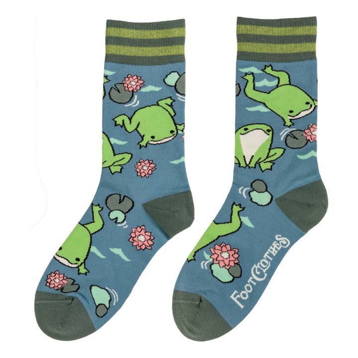 HOPPY DAYS CREW SOCKS BY FOOTCLOTHES - Image 2