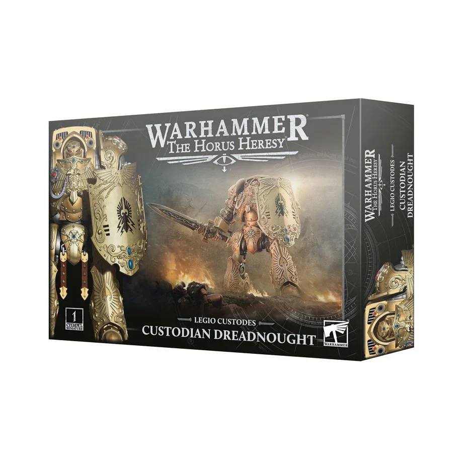 HORUS HERESY LEGIO CUSTODES CUSTODIAN DREADNOUGHT