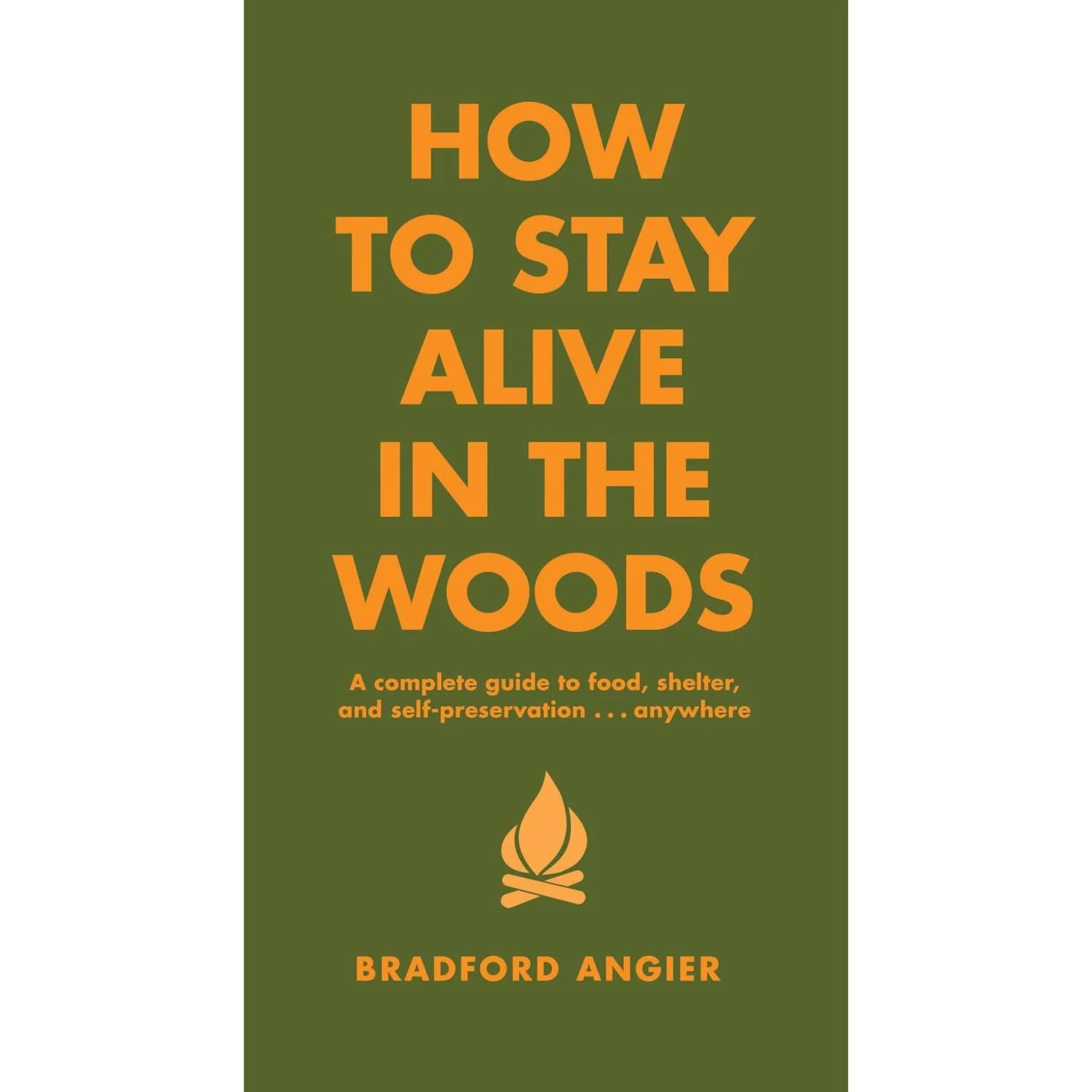 HOW TO STAY ALIVE IN THE WOODS BY BRADFORD ANGIER
