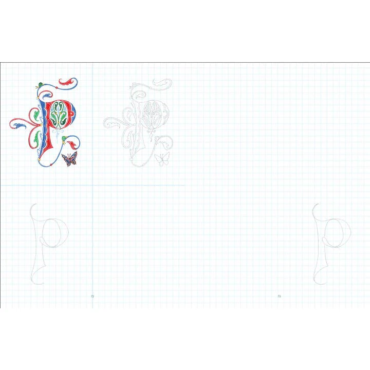 ILLUMINATED LETTERS SKETCHBOOK - Image 3