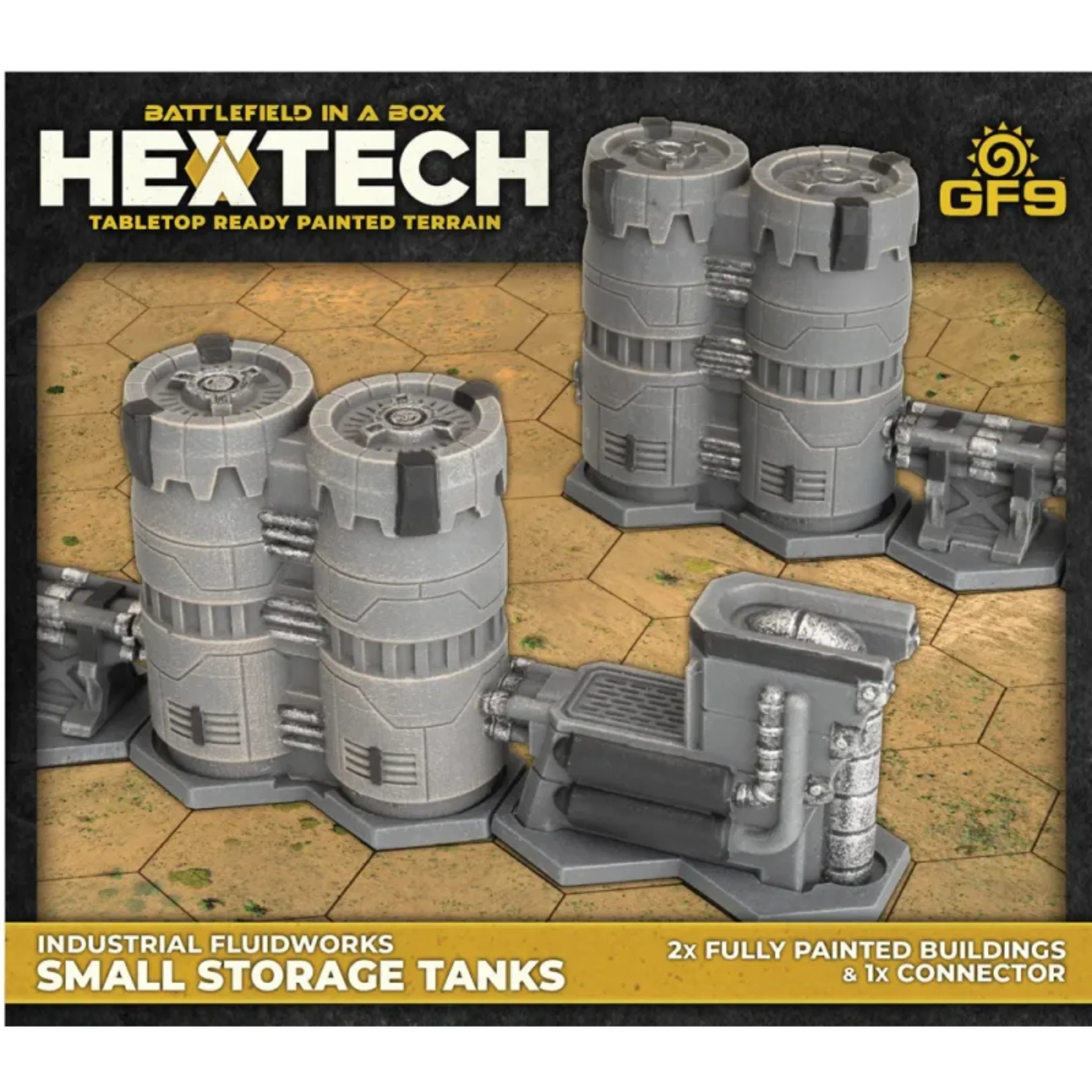 INDUSTRIAL FLUIDWORKS SMALL STORAGE TANKS (2)