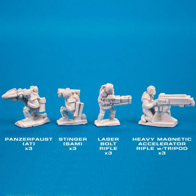 INFANTRY, LIGHT (HVY WEAPONS)