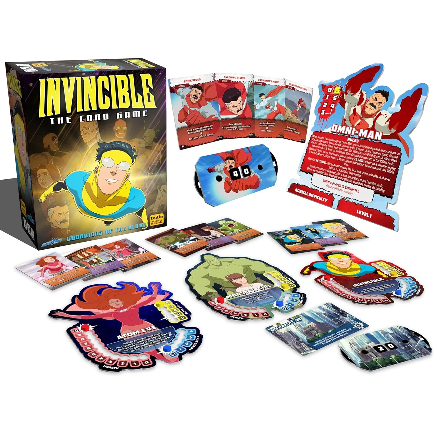 INVINCIBLE GUARDIANS OF THE GLOBE CARD GAME - Image 2
