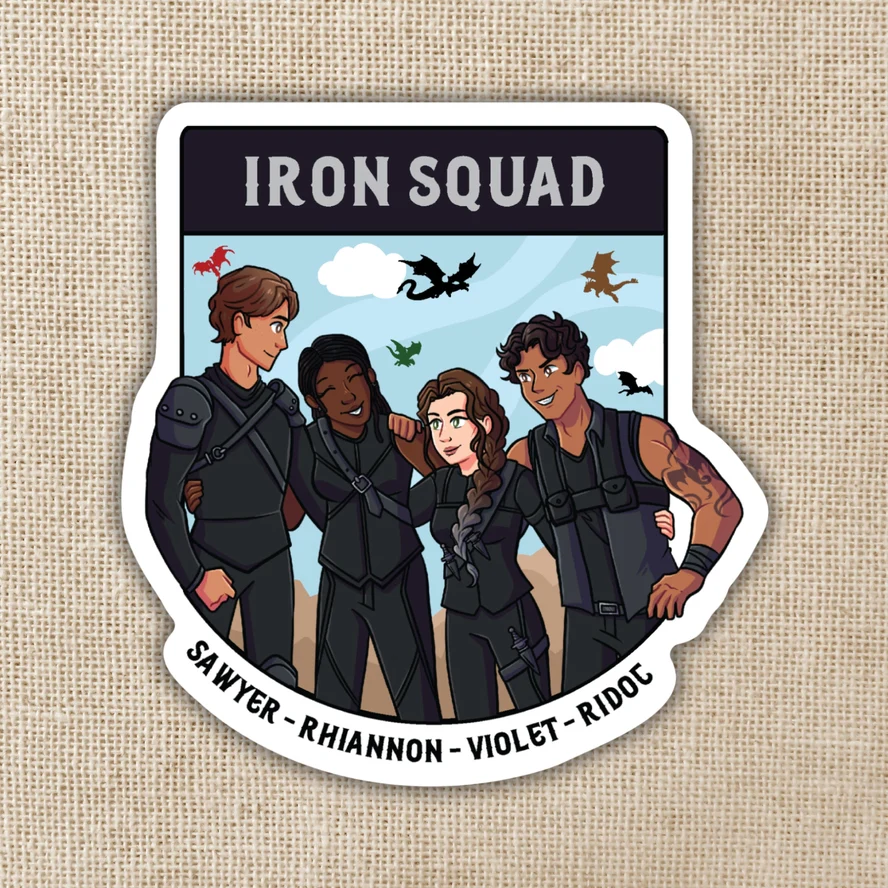 IRON SQUAD STICKER