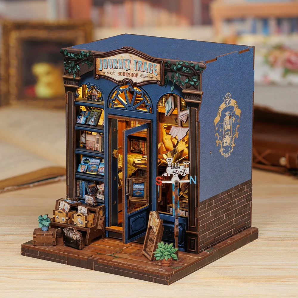 JOURNEY TRACE BOOKSHOP 3-D DIY BOOK NOOK KIT - Image 3