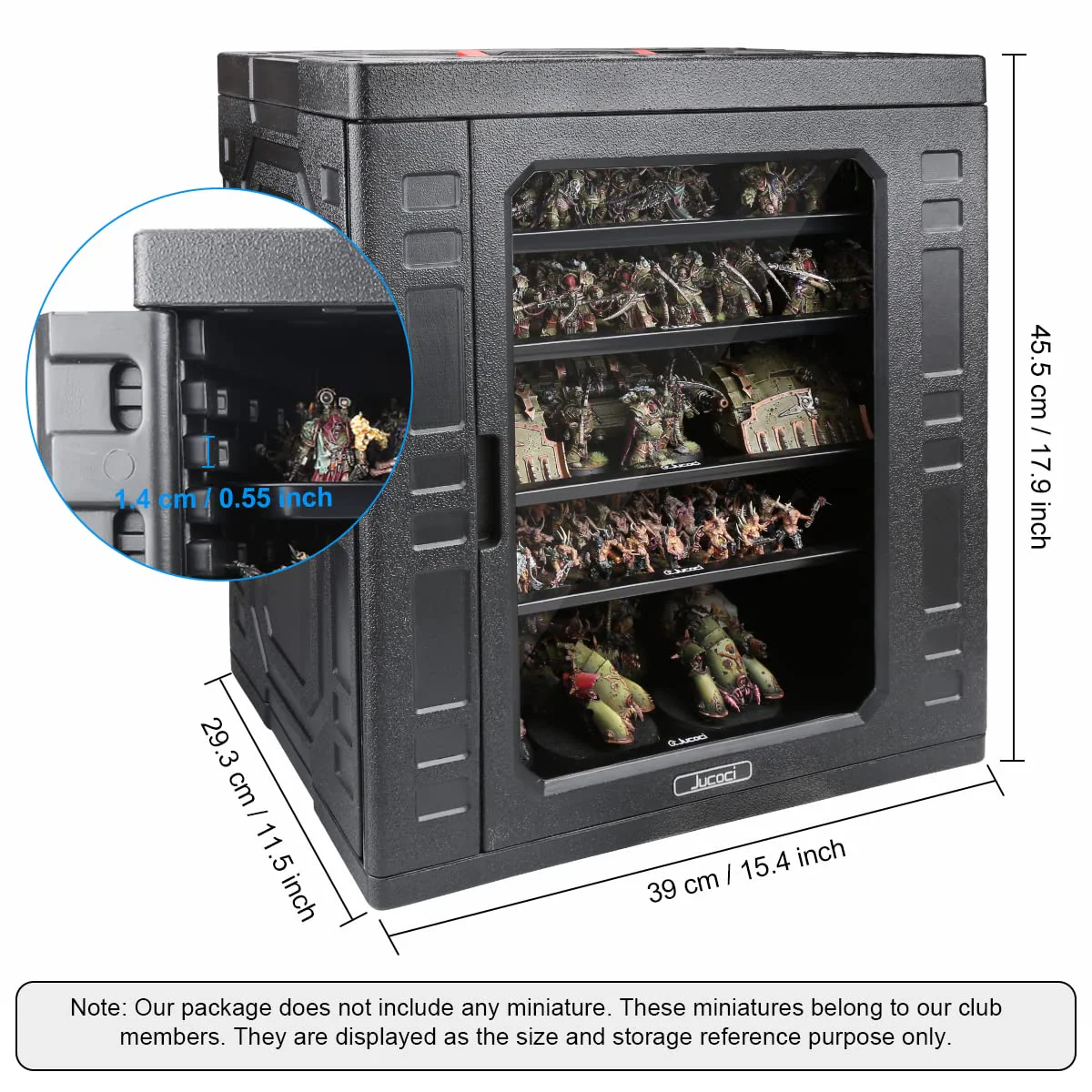 JUCOCI MINIATURES STORAGE CASE - LARGE - Image 3