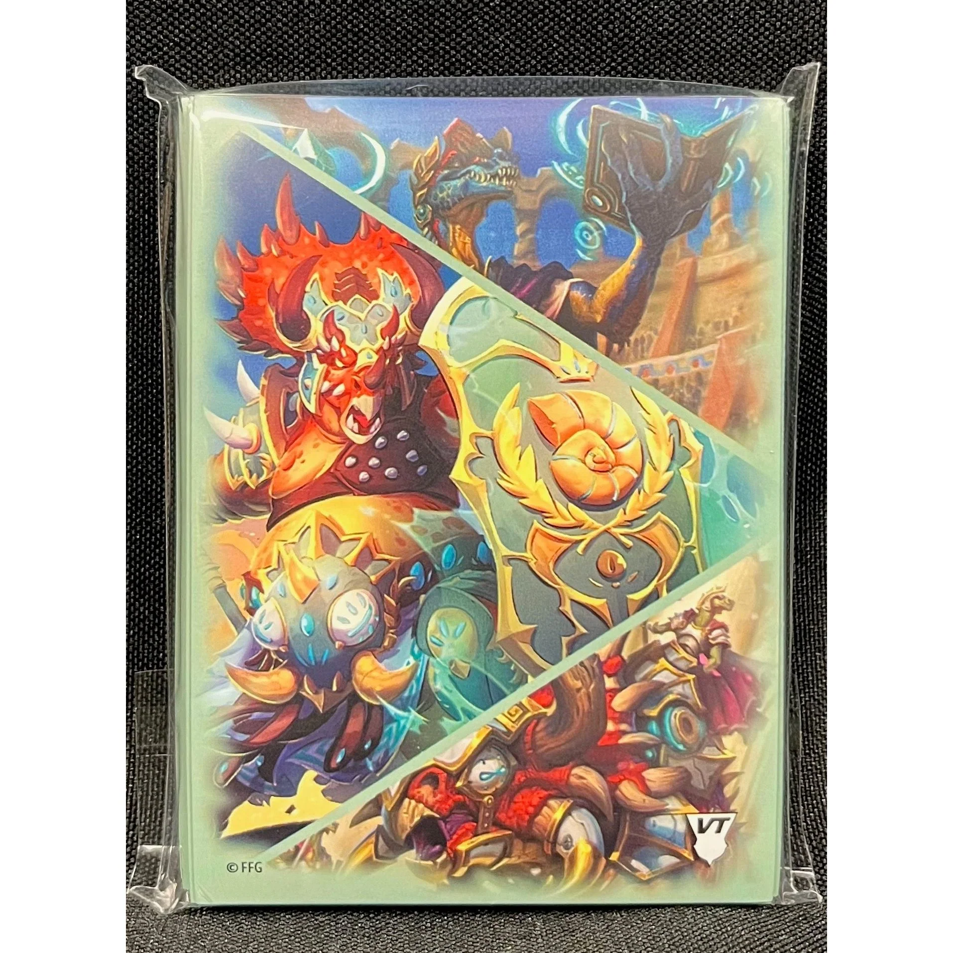 KEYFORGE ART SLEEVES VAULT TOUR SAURIAN