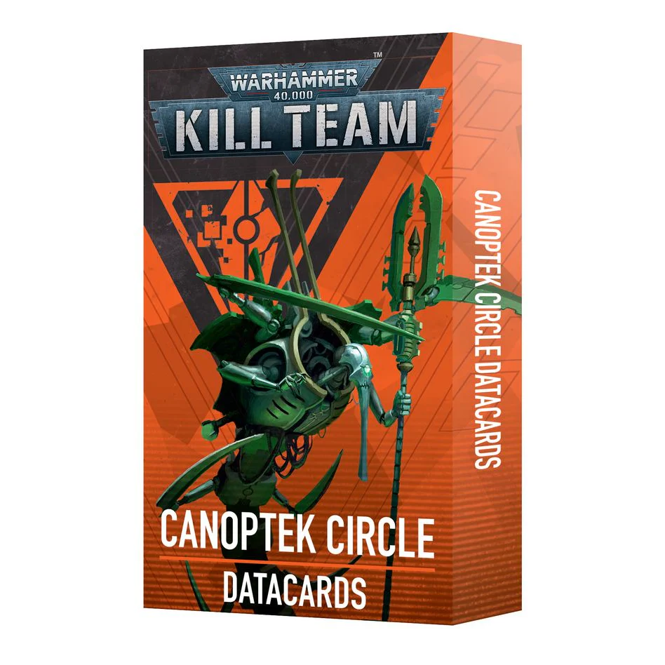 KILL TEAM CANOPTEK CIRCLE DATACARDS
