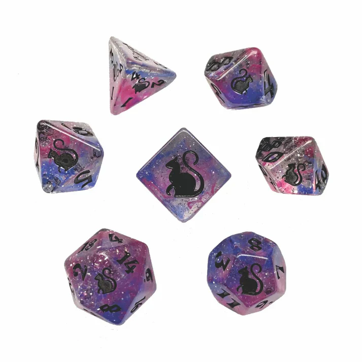 KITTY CLACKS 7 PC DICE SET: RIPLEY - Image 2
