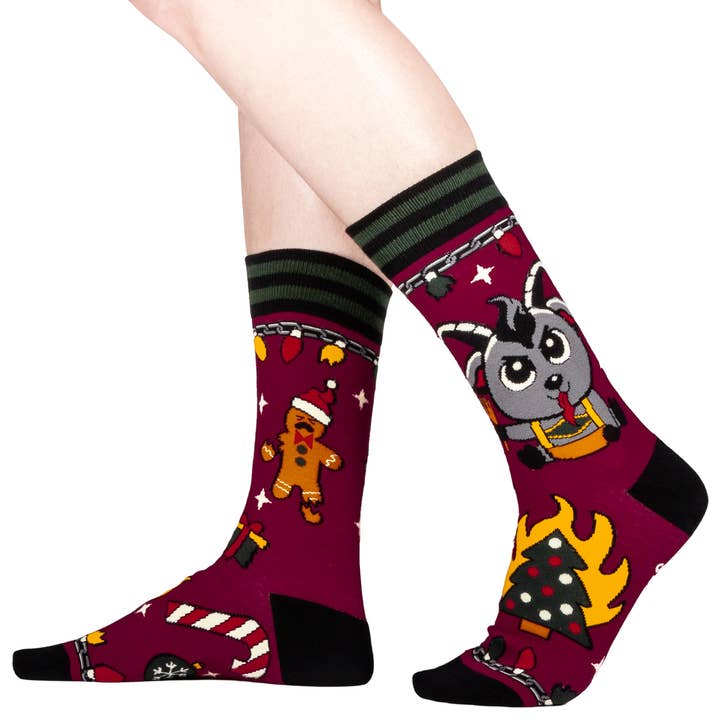 KWAMPUS CREW SOCKS BY FOOTCLOTHES - Image 2
